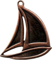 Medalis MTL816 Buriavimas - 60 mm - Bronza