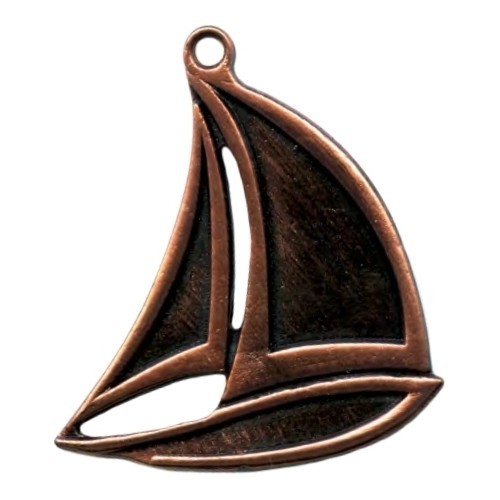 Medal MTL816 Sailing - 60 mm - Bronza