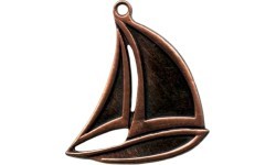 Medalis MTL816 Buriavimas - 60 mm - Bronza