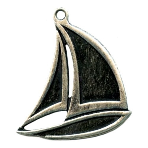 Medal MTL816 Sailing - 60 mm - Silver
