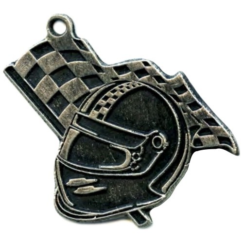 Medal MTL809 Auto-Moto sport - 65 mm - Silver