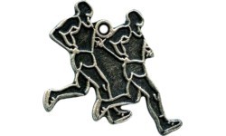 MTL808 Running Medal - 70 mm - Silver