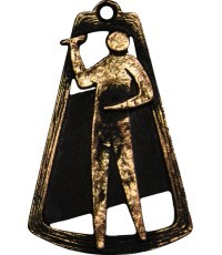 Medalis MTL774 Smiginis - 90 mm - Bronza