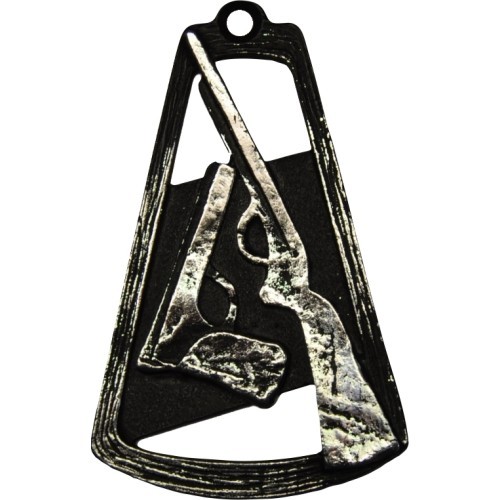 Medal MTL767 Shooting - 90 mm - Silver