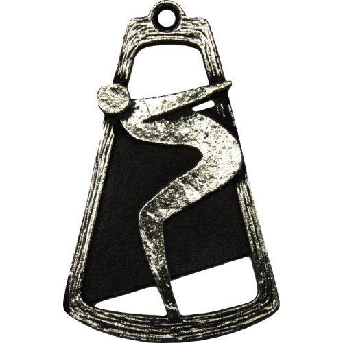 Medal MTL766 Swimming - 90 mm - Silver