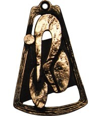 Medalis MTL763 Dviratis - 90 mm - Bronza