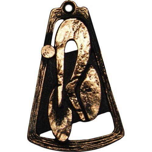 Medal MTL763 Bicycle - 90 mm - Bronza