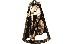 Medalis MTL763 Dviratis - 90 mm - Bronza