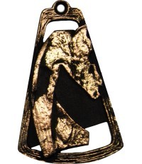 Medal MTL762 Horse - 90 mm - Bronza