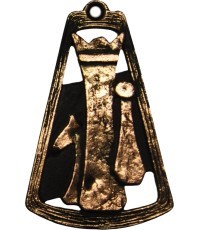Medalis MTL758 Šachmatai - 90 mm - Bronza