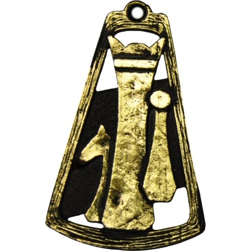 Medal MTL758 Chess - 90 mm - Gold
