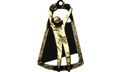 Basketball Medal MTL756 - 90 mm - Gold
