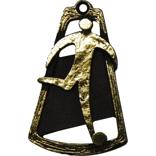 Medal MTL754 Football - 90 mm - Gold