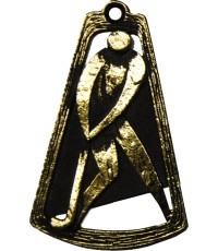 Medal MTL753 Field Hockey - 90 mm - Gold