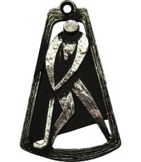 Medalis MTL753 Žolės riedulys - 90 mm - Sidabrinė