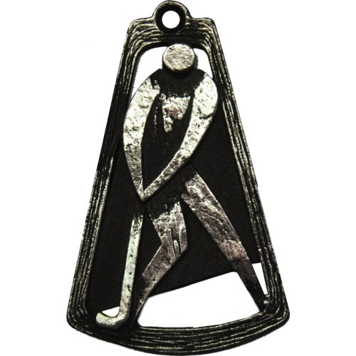 Medalis MTL753 Žolės riedulys - 90 mm - Sidabrinė