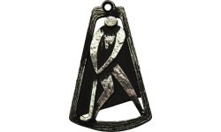Medalis MTL753 Žolės riedulys - 90 mm - Sidabrinė