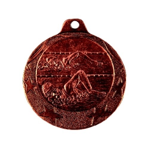 Medal IL178 Swimming - 40 mm - Bronza