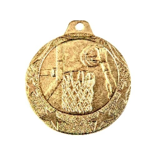Medalis IL177 Krepšinis - 40 mm - Auksinė