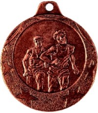 Medalis IL104 Bėgimas - 40 mm - Bronza