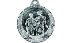 Medal IL104 Running - 40 mm - Silver