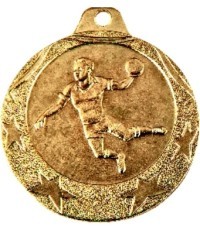 Medal IL059 Handball - 40 mm - Gold