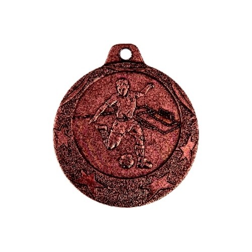 IL001 Football Medal - 40 mm - Bronza