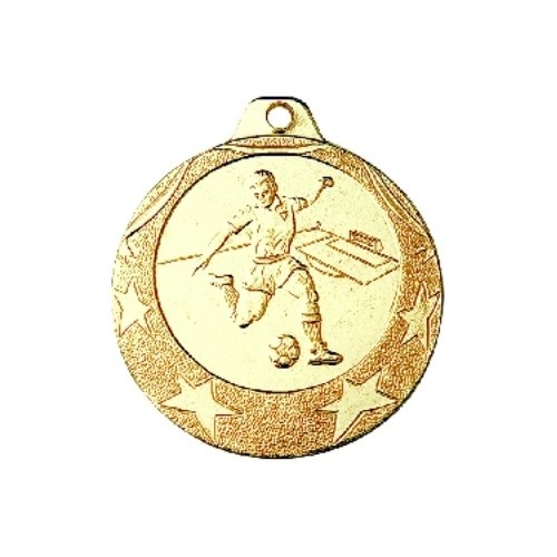 Medalis IL001 Futbolas - 40 mm - Auksinė