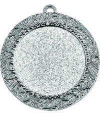 Медаль Z317 - 70 мм - Серебристый