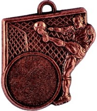 Medalis Z249 Futbolas - 55 mm - Bronza