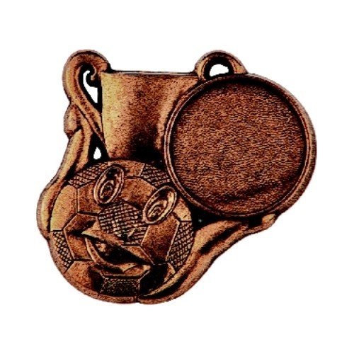 Medal Z246 Football - 50 mm - Bronza
