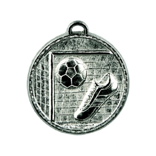 Medalis Z232 Futbolas - 45 mm - Sidabrinė