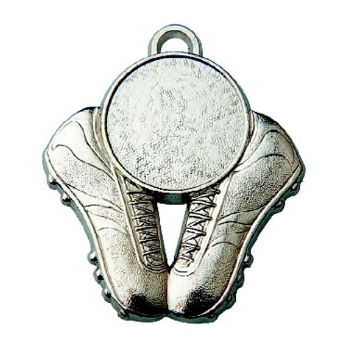 Medalis Z219 Futbolas - 55 mm - Sidabrinė