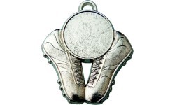 Medalis Z219 Futbolas - 55 mm - Sidabrinė