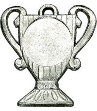 Medalis Z208 - 50 mm - Sidabrinė