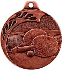 NP14 Table Tennis Medal - 40 mm - Bronza