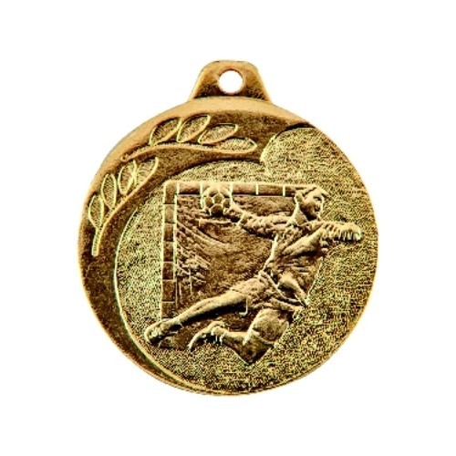 Handball Medal NP07 - 40 mm - Gold