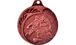Medalis NP06 Futbolas - 40 mm - Bronza