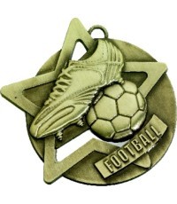 Medal SM1 Football - 65 mm - Gold