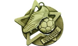 Medal SM1 Football - 65 mm - Gold