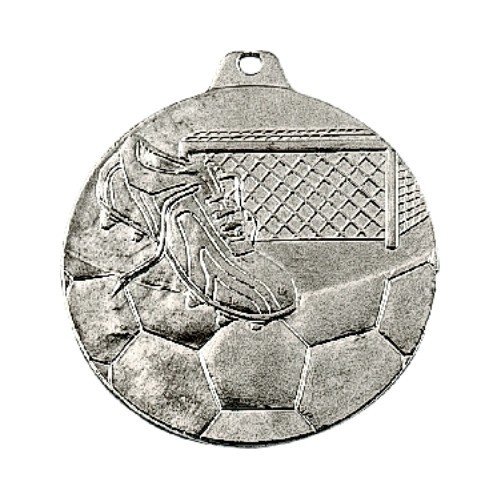 Medalis OT5 Futbolas - 50 mm - Sidabrinė