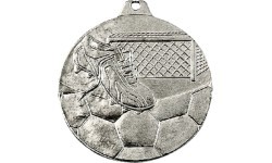 Medalis OT5 Futbolas - 50 mm - Sidabrinė