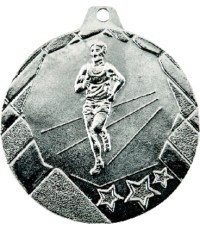 OT1 Running Medal - 50 mm - Silver