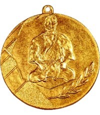 Medalis K13 Karatė - 50 mm - Auksinė