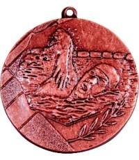 Medal K10 Swimming - 50 mm - Bronza