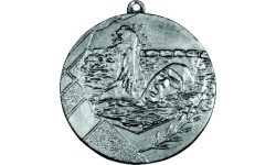 Medal K10 Swimming - 50 mm - Silver