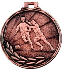 Medalis E10 Futbolas - 50 mm - Bronza