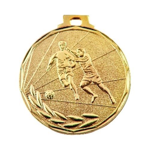 Medalis E10 Futbolas - 50 mm - Auksinė