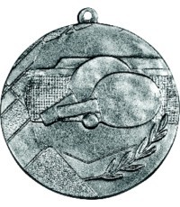 Medalis K9 Stalo tenisas - 50 mm - Sidabrinė