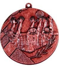 Medalis K6 Tinklinis - 50 mm - Bronza